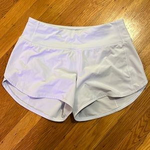 Lululemon speed up running shorts size 6 tall